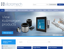 Tablet Screenshot of micromech.co.uk
